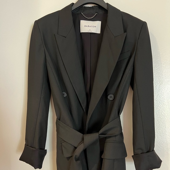 Aritzia Babaton Samuel Belted Blazer - Picture 4 of 7